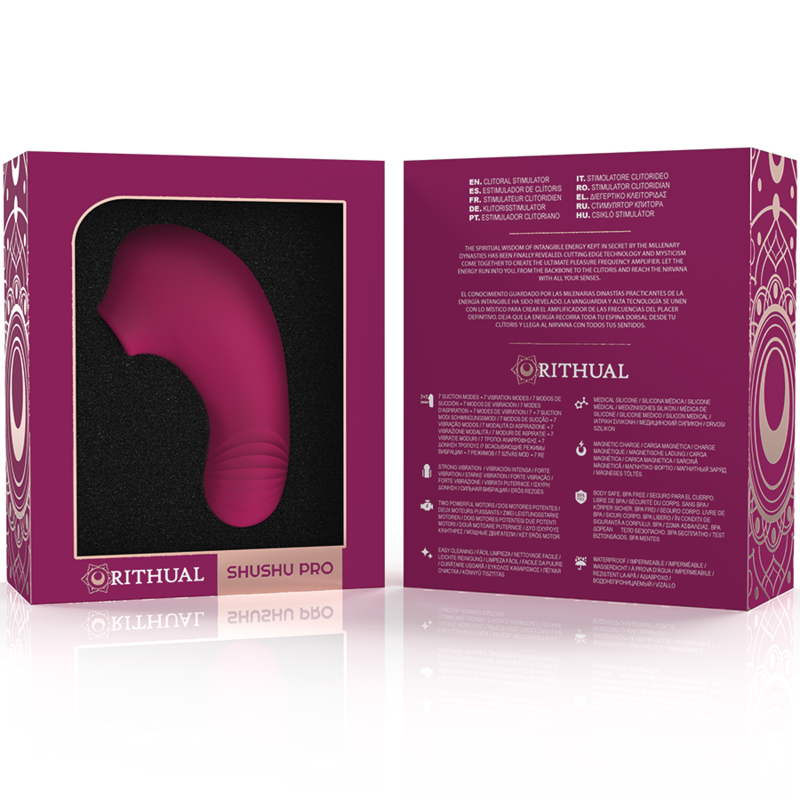 RITHUAL - SHUSHU PRO Estimulador Clitoriano de Bolso com 2 Potentes Motores de Orquídea - Image 6