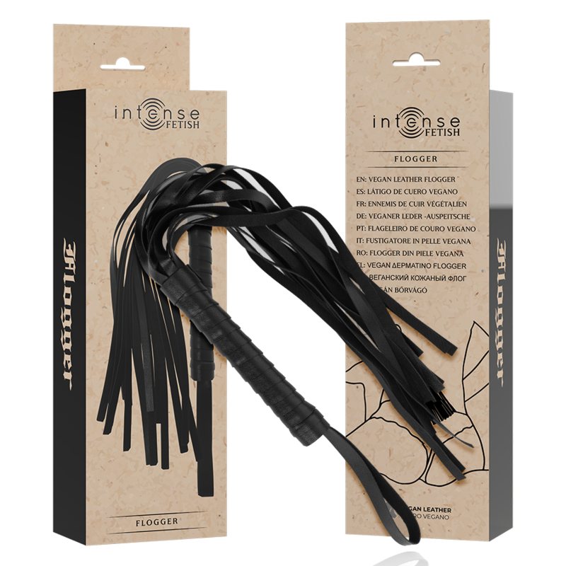 INTENSO – FLOGGER DE COURO VEGANO FETICHE