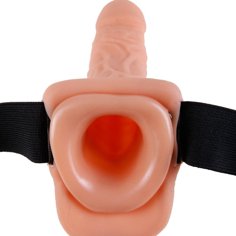 SÉRIE FETICHE FANTASIA - PÊNIS REALISTA COM TESTÍCULOS, 17,8 CM, COM CONTROLE REMOTO E ARNÊS AJUSTÁVEL - Image 2