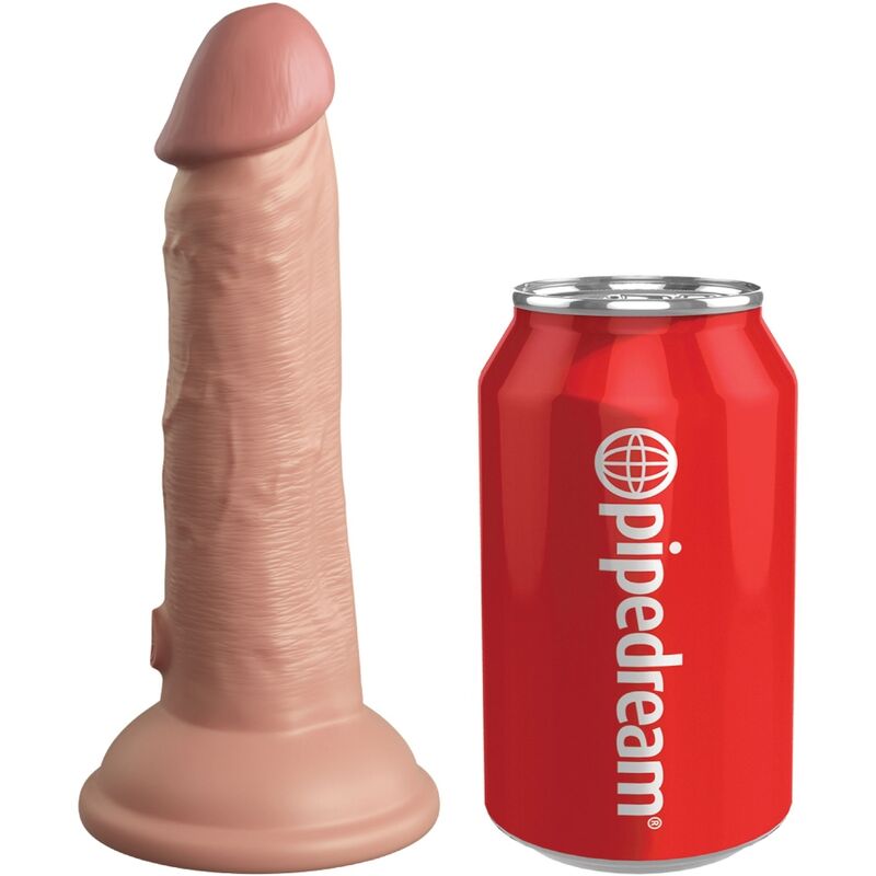 KING COCK – DILDO DE SILICONE REALISTA DE ELITE 15,2 CM