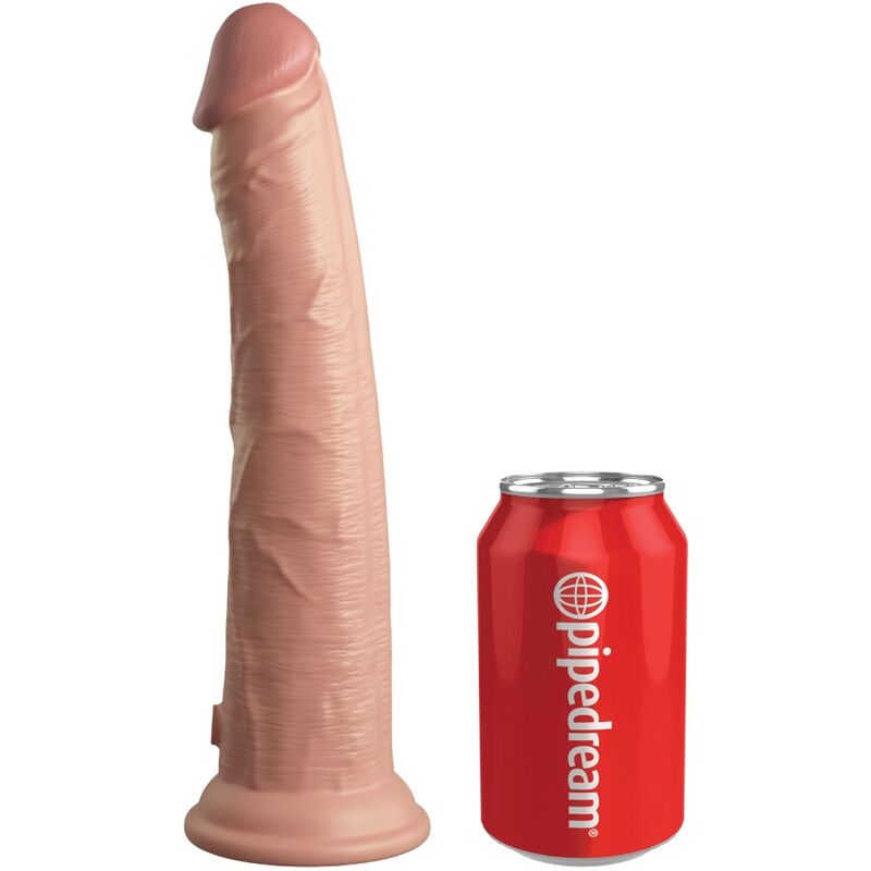 KING COCK - DILDO DE SILICONE REALISTA DE ELITE 25,4 CM