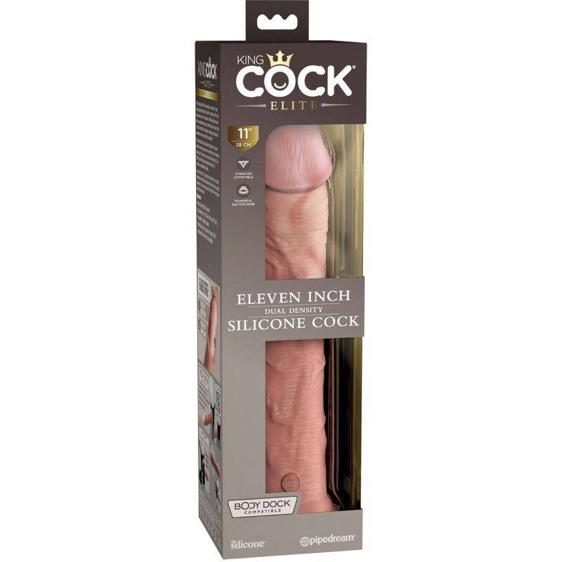 KING COCK - DILDO DE SILICONE REALISTA DE ELITE 28 CM - Image 6