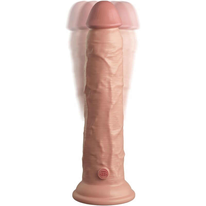 KING COCK - VIBRADOR DILDO REALISTA DE ELITE COM CONTROLE REMOTO DE SILICONE 23 CM - Image 5