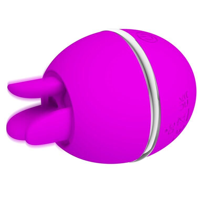 PRETTY LOVE - VIBRADOR DE SILICONE REDONDO ROXO GEMINI BALL - Image 8