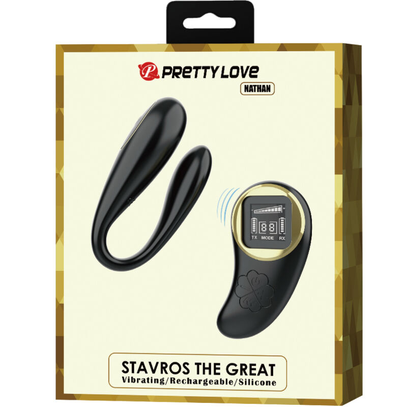 PRETTY LOVE - NATHAN VIBRADOR DE PRAZER DUPLO COM CONTROLE REMOTO - Image 6