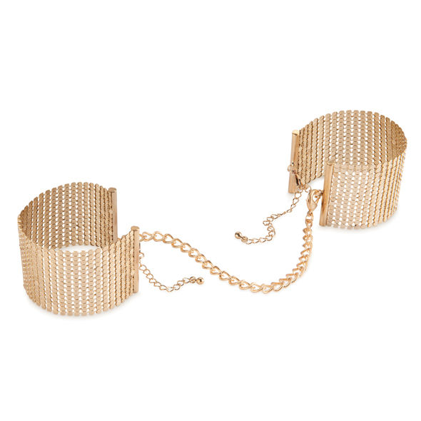 BIJOUX INDISCRETS – ALGEMAS DE MALHA DE METAL DOURADO DÉSIR MÉTALLIQUE