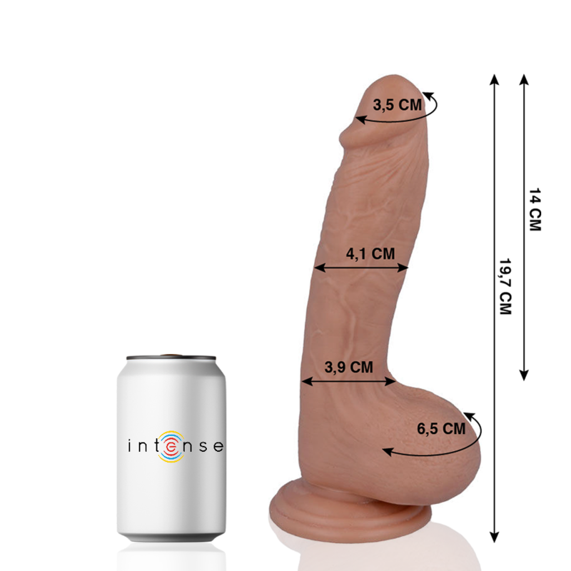 MR INTENSE – 17 REALISTIC COCK 19.7 CM -O- 4.1 CM