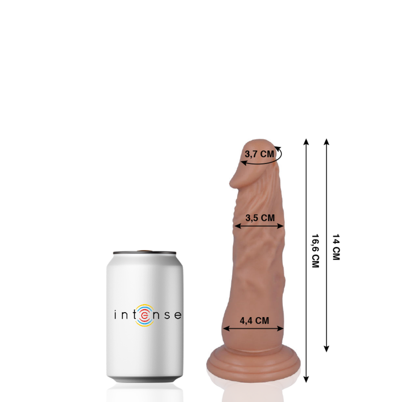 MR INTENSE – PÊNIS REALISTA 6 16,6 CM -O- 4,4 CM