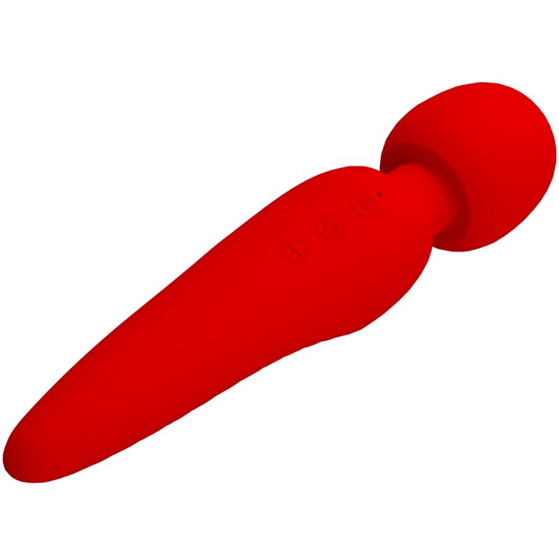 PRETTY LOVE – MASSAGEADOR MEREDITH COM 12 MODOS DE VIBRAÇÃO VERMELHO