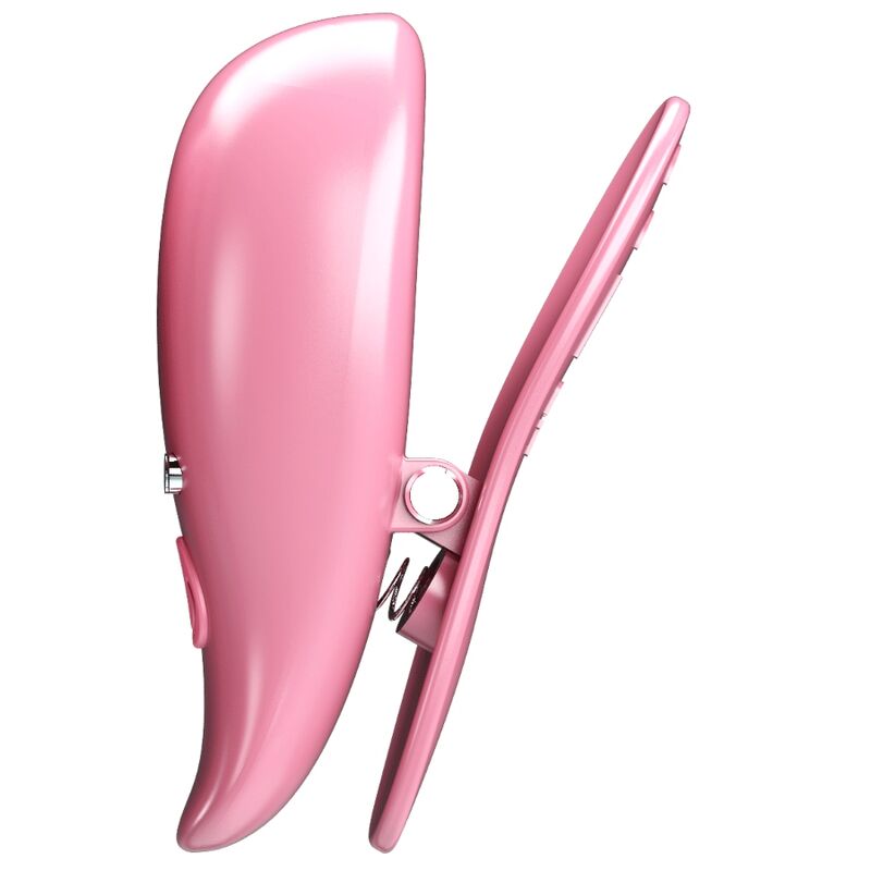 PRETTY LOVE - CLIPS DE MAMILO VIBRATÓRIOS EM FORMATO DE FOLHA ROSA - Image 3