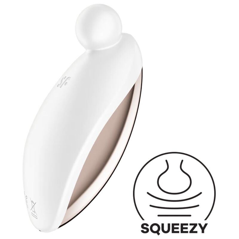 SATISFYER – SPOT ON 2 VIBRADOR DE USO INTERNO BRANCO