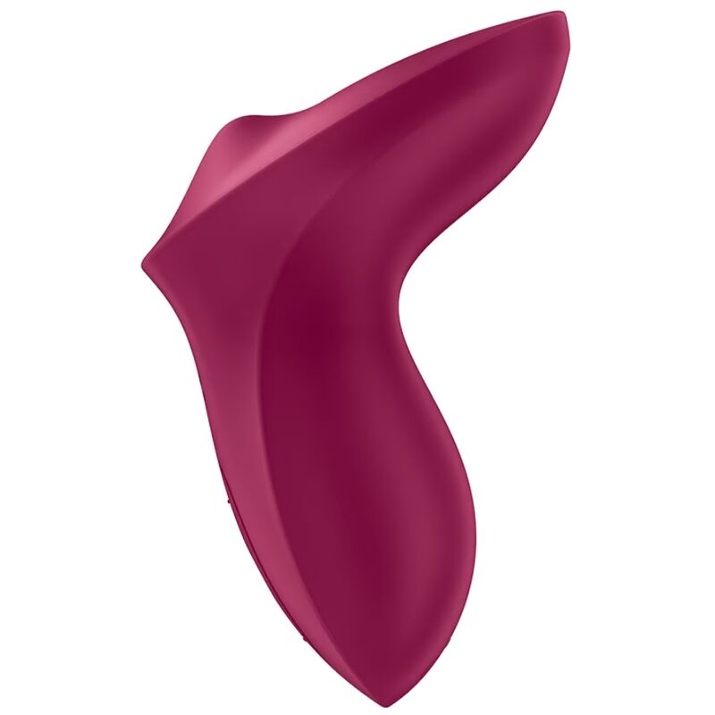 SATISFYER – EXCITERRR VIBRADOR DE VIDRO PARA O CLITÓRIS COM EFEITO DE FRUTAS VERMELHAS