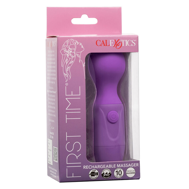 CALEXOTICS - MASSAGEADOR RECARREGÁVEL COM 10 VIBRAÇÕES - ROXO (PRIMEIRA VEZ) - Image 10