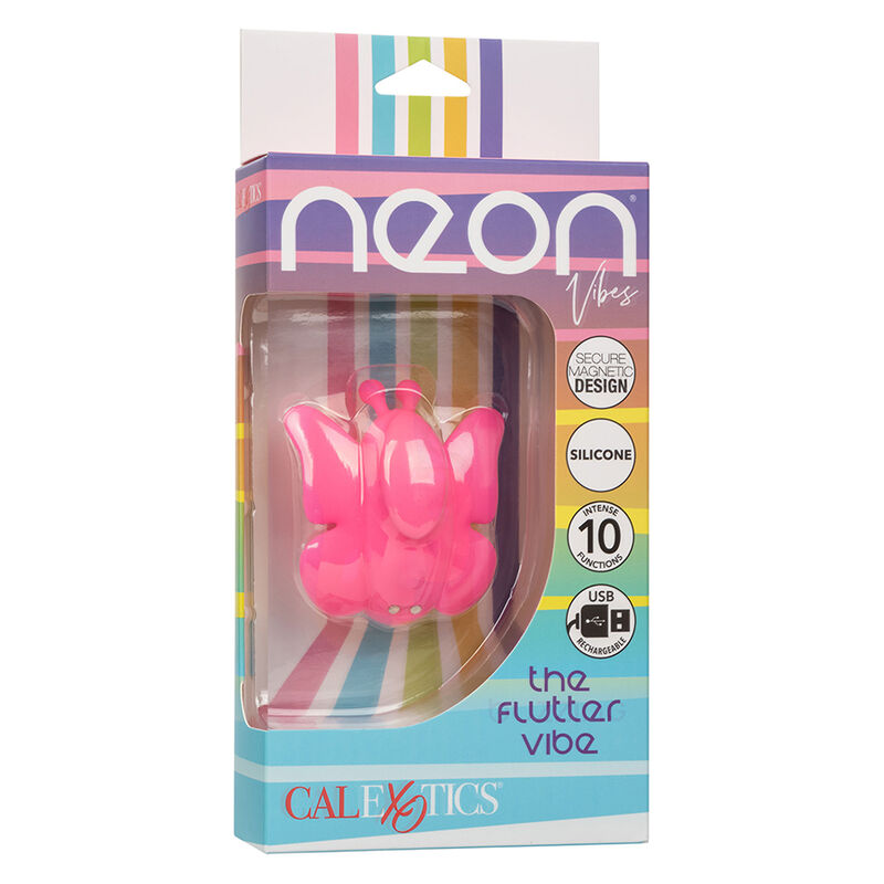 CALEXOTICS - NEON VIBES O ESTIMULADOR DE VIBRAÇÕES FLUTTER 10 VIBRAÇÕES ROSA - Image 11