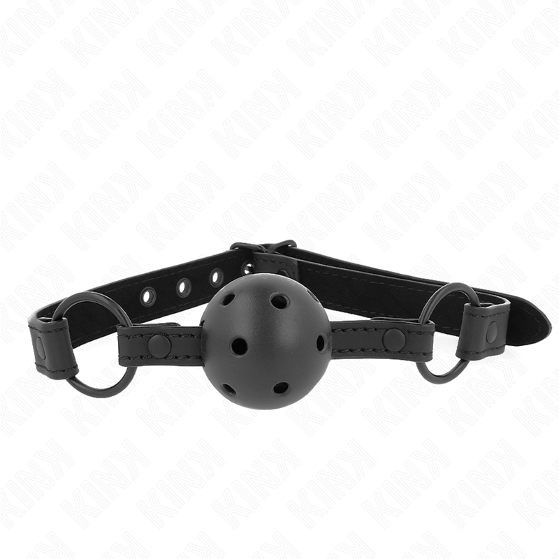 KINK – BOLA DE NEOPRENE 4,5 CM MORDIDA 63,5 X 2 CM AJUSTÁVEL 41 X 59 CM
