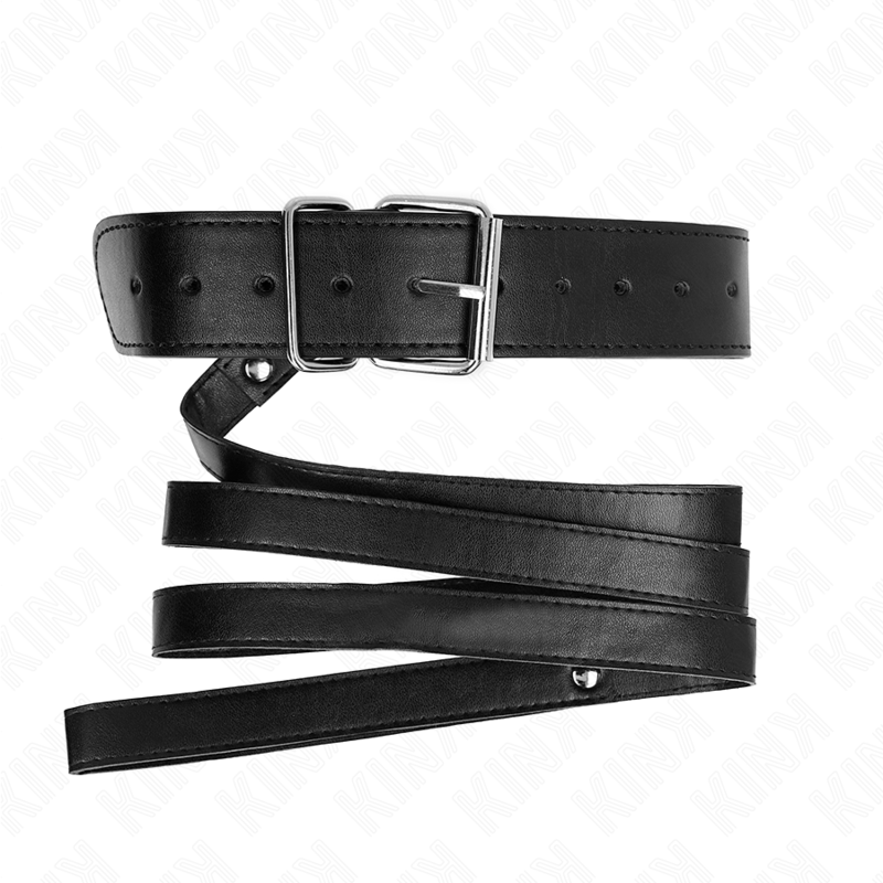 KINK – COLAR COM CINTO 116 CM ALÇA PRETA AJUSTÁVEL 32-50 CM X 8 CM