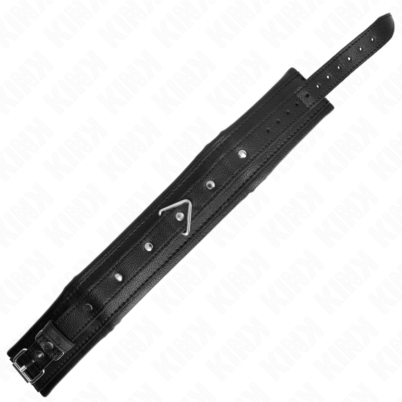 KINK - COLAR COM ALÇA DE ESPONJA EM IMITANDO COURO MODELO 1 AJUSTÁVEL 37-54 CM X 3 CM - Image 6