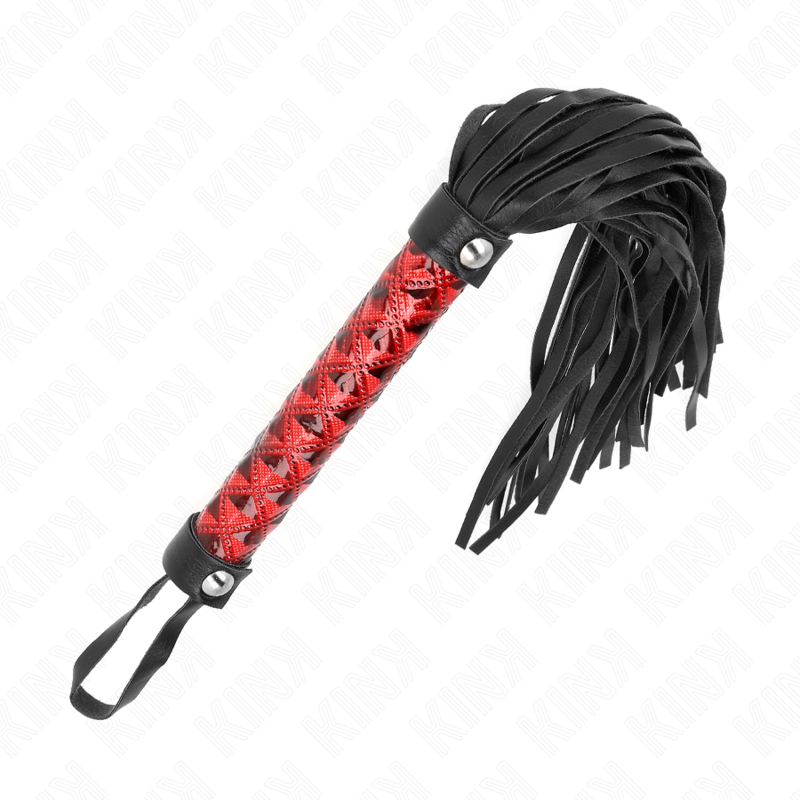 KINK - CHICOTE COM PADRÃO DE DIAMANTE 40 CM