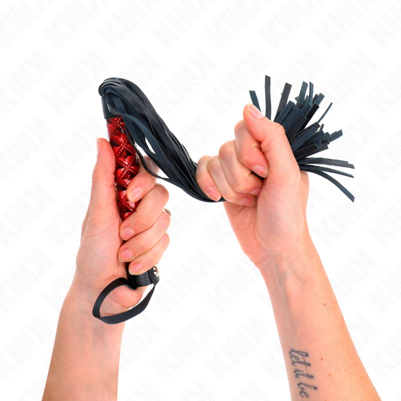 KINK - CHICOTE COM PADRÃO DE DIAMANTE 40 CM - Image 4
