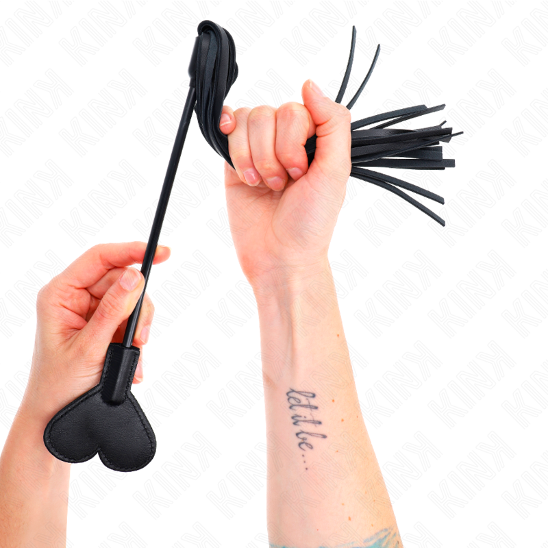 KINK – CHICOTE DE RANGE COM PANDEL EM FORMATO DE CORAÇÃO 35 CM