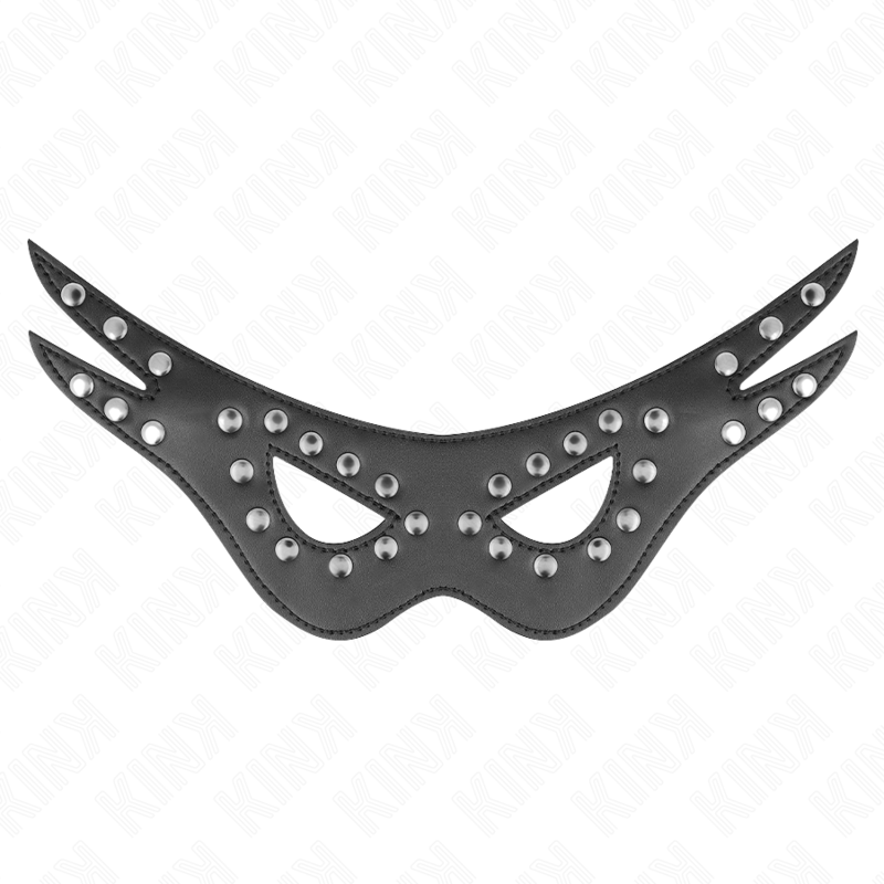 KINK – MÁSCARA SEXY DE COURO SINTÉTICO MODELO 1 27 x 13 CM