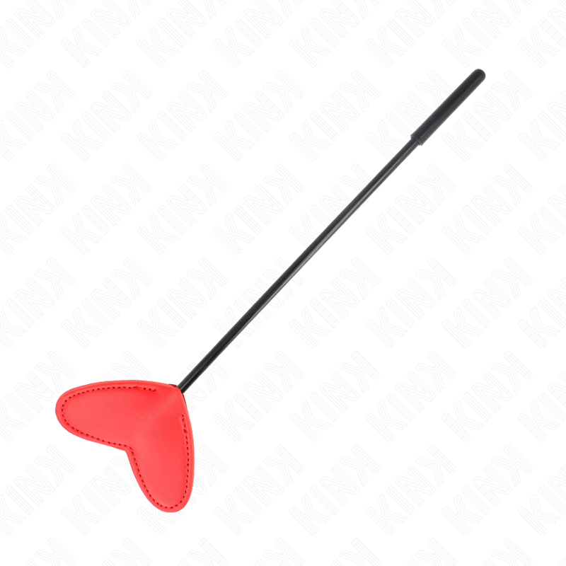 KINK – PALETA EM FORMATO DE CORAÇÃO VERMELHO 33 X 10 CM