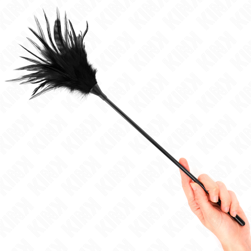 KINK – VÁRIAS PENAS PRETAS PARA CÓCEGAS 45 CM