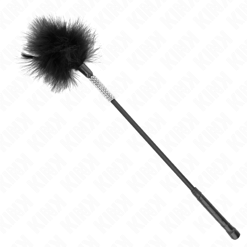 KINK – TICKLE FEATHERS COM CABO DE STRASS 50 CM