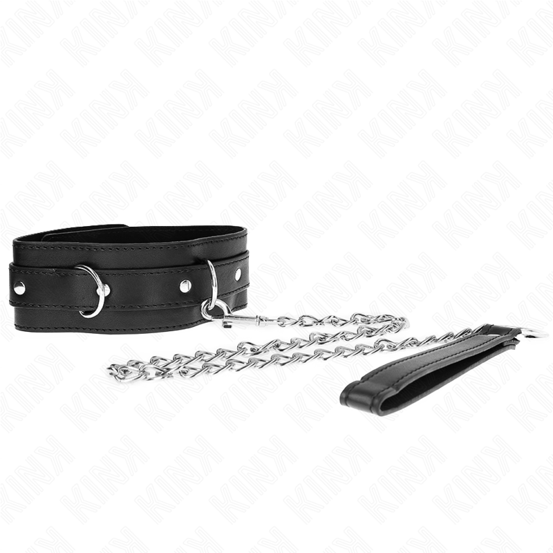 KINK - COLEIRA COM CINTO 65 CM COM TIRA PRETA 54 X 4,5 CM - Image 2