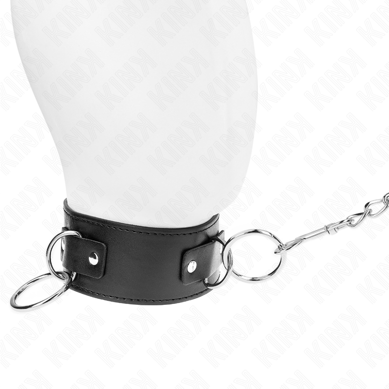 KINK - COLAR COM GUIA 65 CM 3 ANÉIS MODELO 2 AJUSTÁVEL 36-43 CM X 5 CM - Image 4