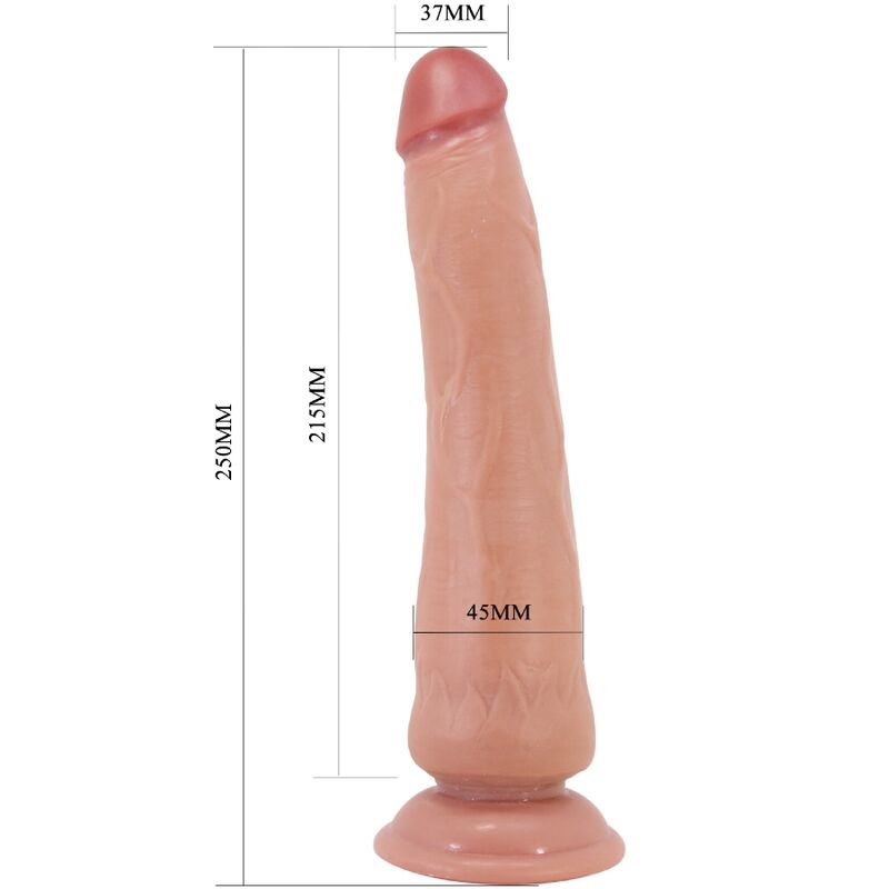 PRETTY LOVE - TIEMEYER DILDO REALISTA 25 CM MODELO 2 COR DE CARNE - Image 6