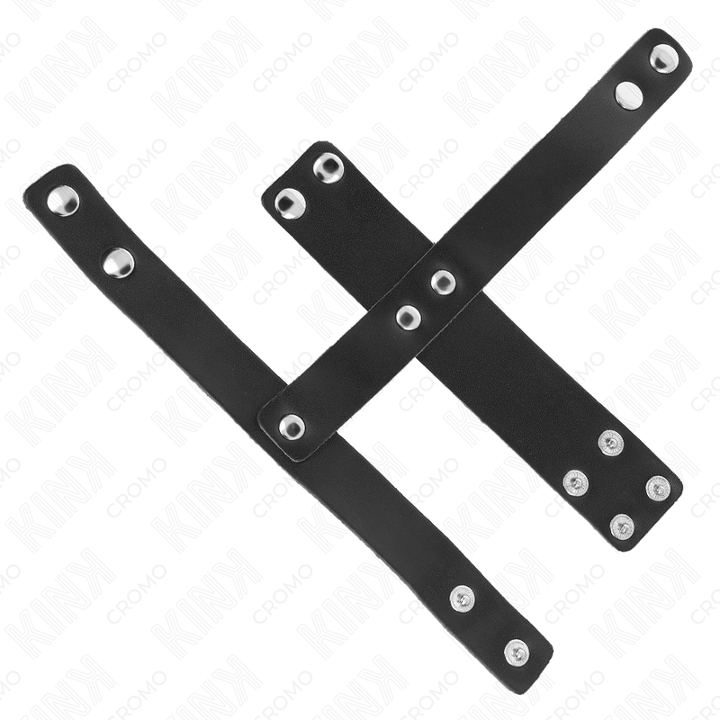 KINK - ANEL DE COURO PARA PENIANO COM DIVISOR DE TESTÍCULOS AJUSTÁVEL - Image 4