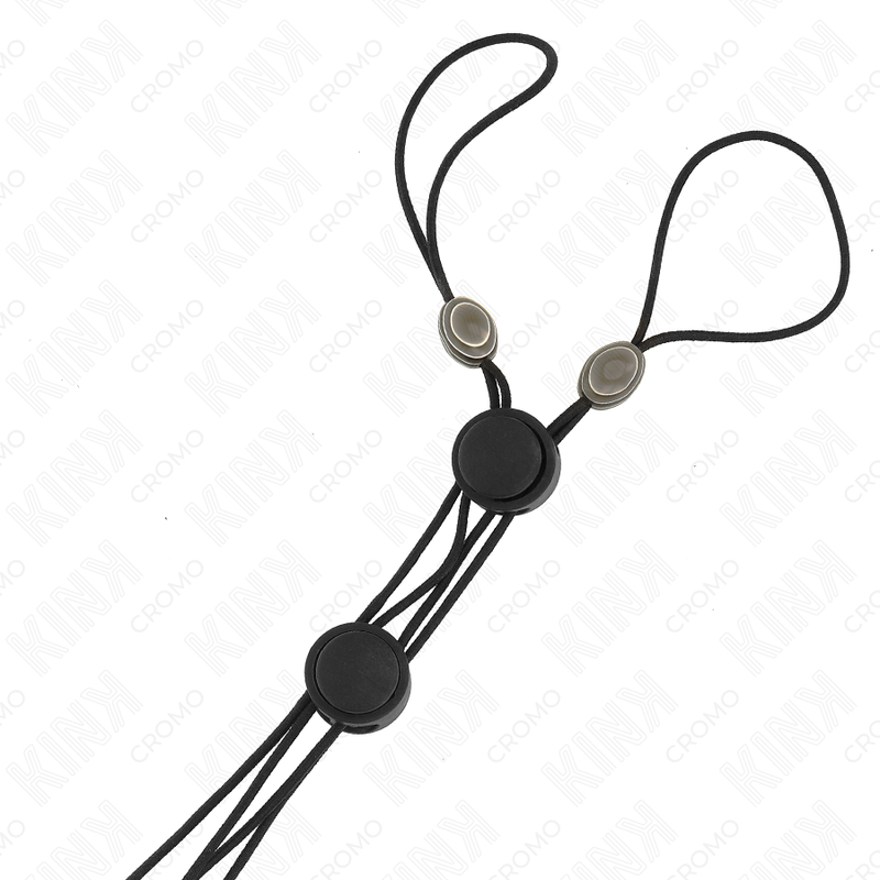 KINK – PRESILHAS DE MAMILO COM DETALHES EM PRETO E ELÁSTICO PRETO