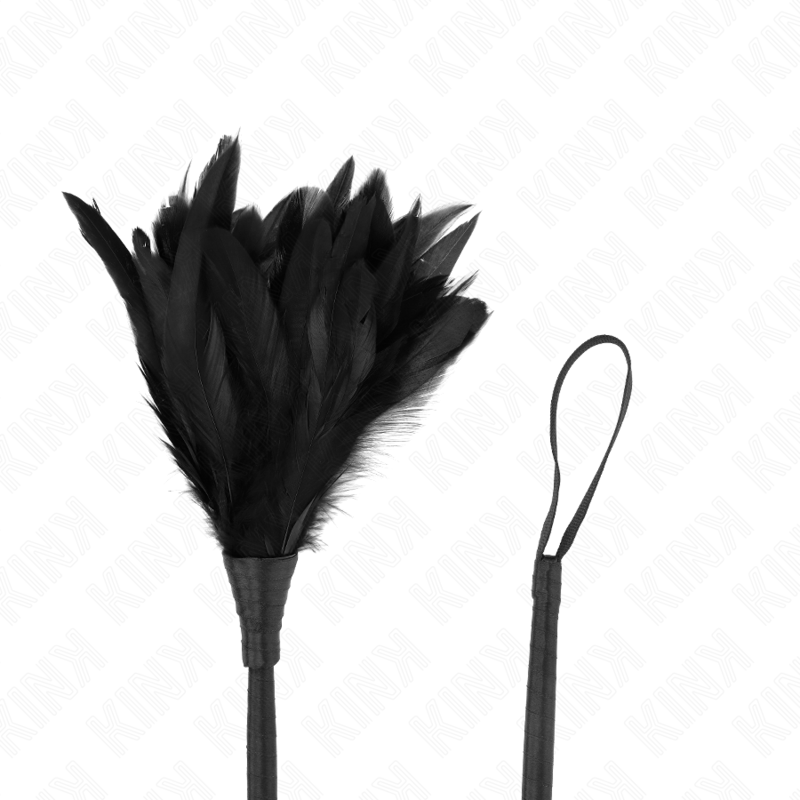 KINK - PENAS DE GALINHA EM FORMATO DE CHIFRE PARA EFEITO CÓCEGAS - 36 CM - Image 4
