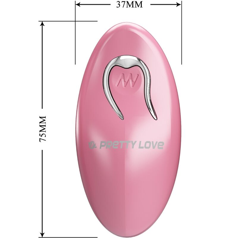 PRETTY LOVE - CAILEY PRESILHAS DE MAMILO 10 VIBRAÇÕES CONTROLE REMOTO ROSA - Image 4