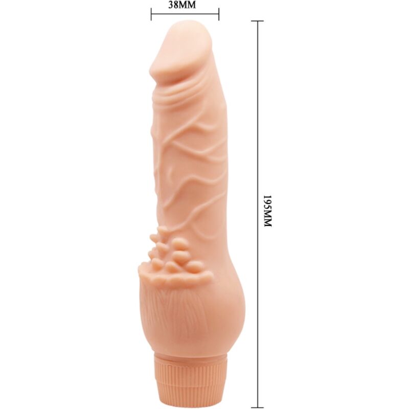 BAILE - BARBARA VIBRADOR REALISTA 19,5 CM COR DE CARNE - Image 5