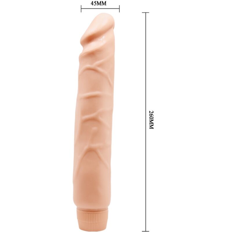 BAILE - JACK VIBRADOR REALISTA 26 CM COR DE CARNE - Image 5