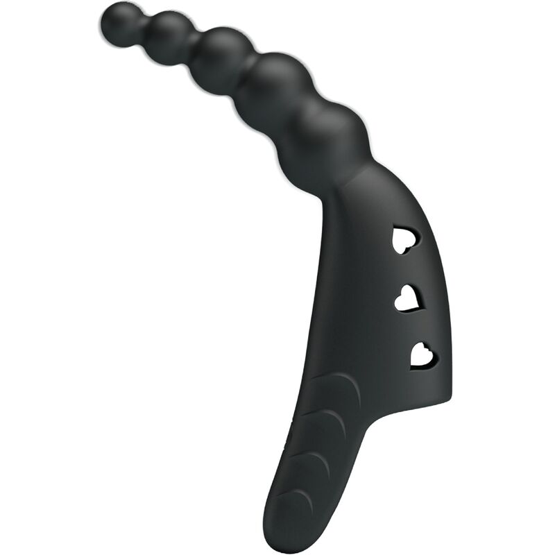 PRETTY LOVE – VIBRADOR DE DEDO JORDIN 10 VIBRAÇÕES PRETO