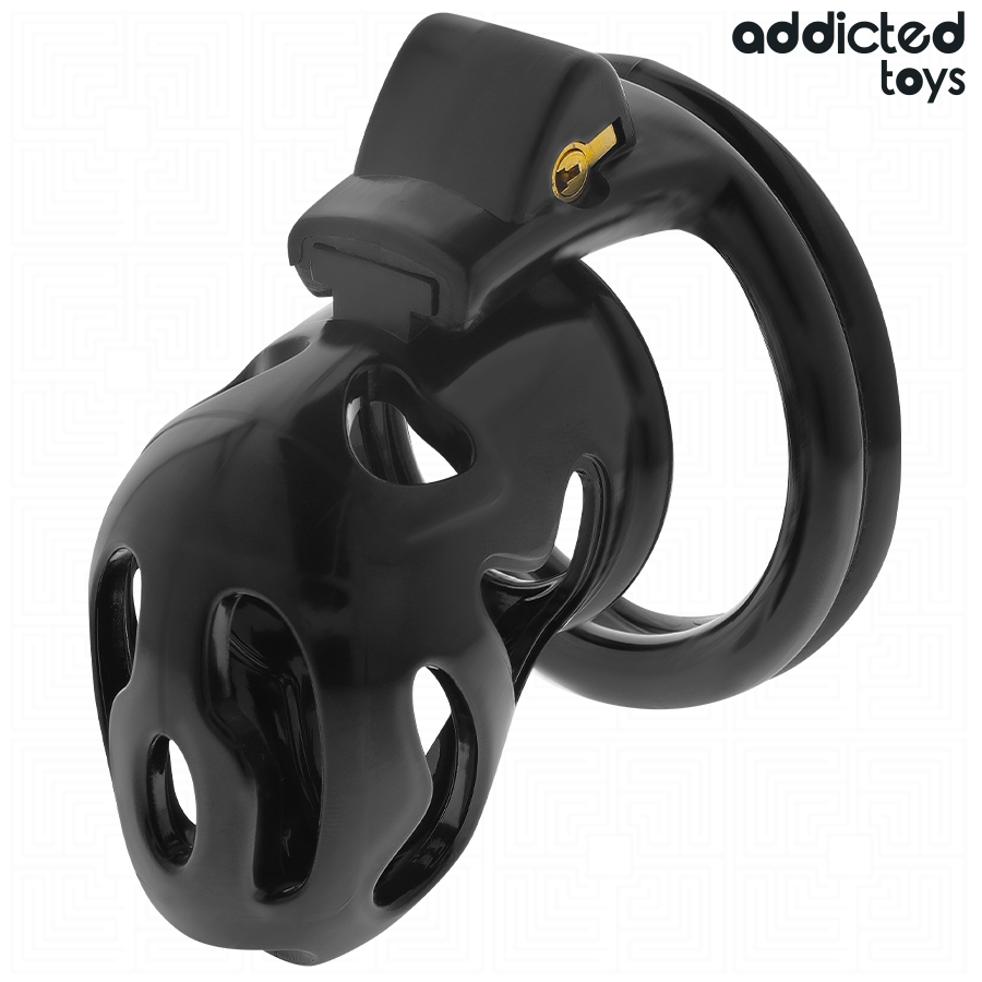 ADDICTED TOYS TRANCADO – GAIOLA DE PÊNIS LACRADA 8 CM