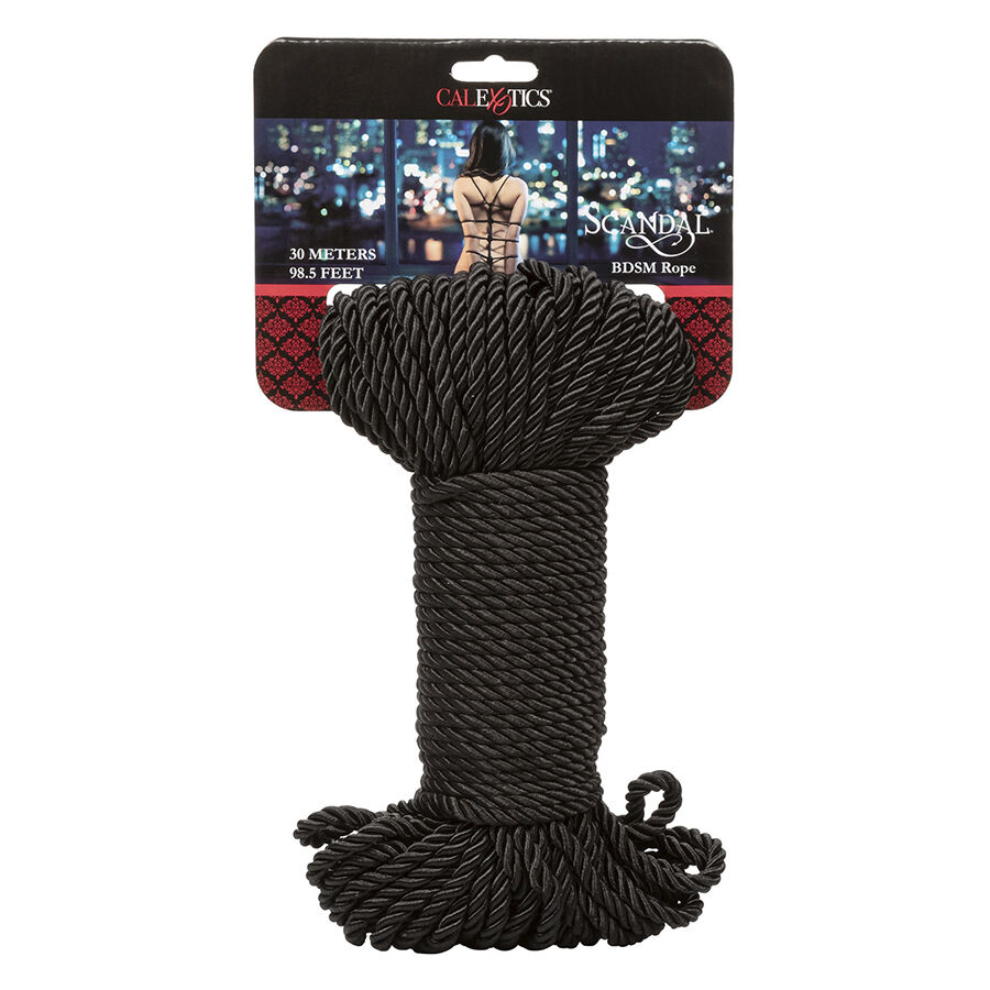 CALEXOTICS – SCANDAL BLACK BDSM ROPE 30 M