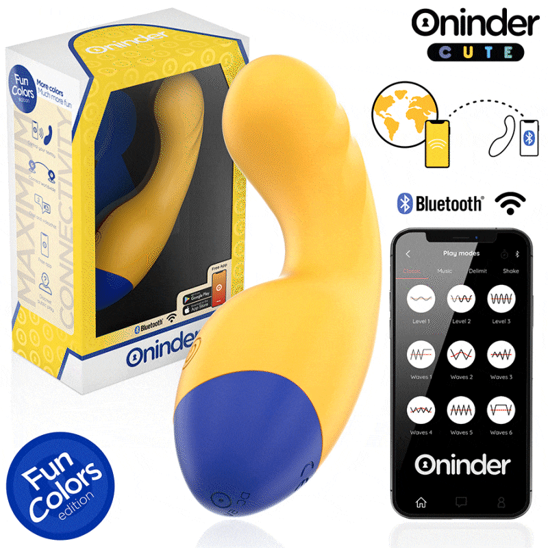 ONINDER CUTE – LOVE BUDDY MASTER VIBRADOR PARA PONTO G – APLICATIVO GRATUITO PARA TODO O MUNDO