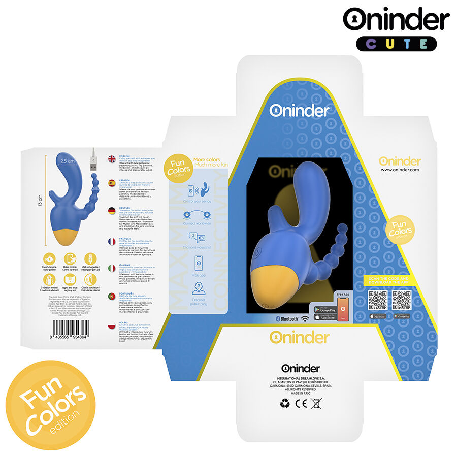 ONINDER CUTE - LOVE 3 SOME TRIPLE VIBRATOR - APLICATIVO GRATUITO PARA TODO O MUNDO - Image 7