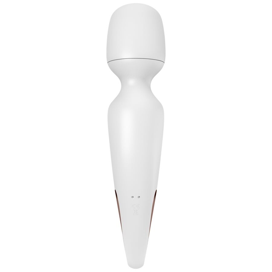 Massageador vibratório Satisfyer – Varinha Erland branca