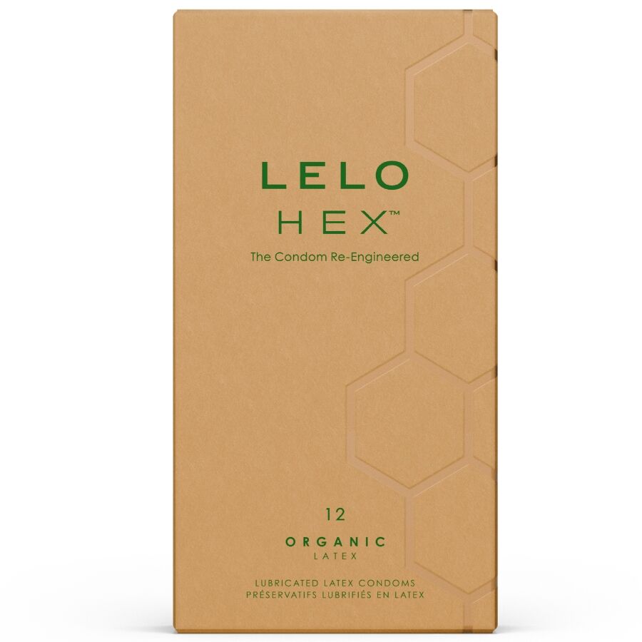 LELO – HEX CAMISINHAS ORGÂNICAS – CAIXA COM 12 UNIDADES