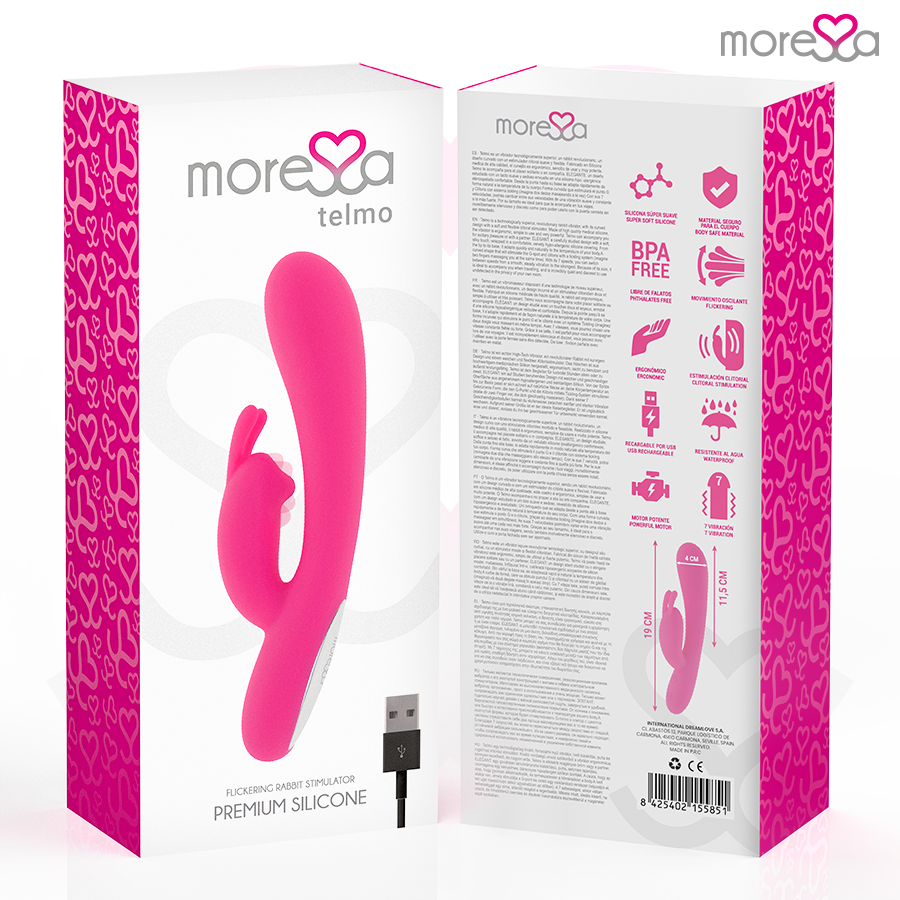 MORSSA - TELMO PREMIUM SILICONE RECARREGÁVEL - Image 7