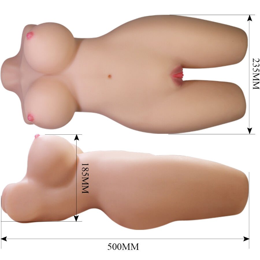 CRAZY BULL - MIA TORSO FEMININO REALISTA COM VAGINA E ÂNUS 8,5 KG - Image 8