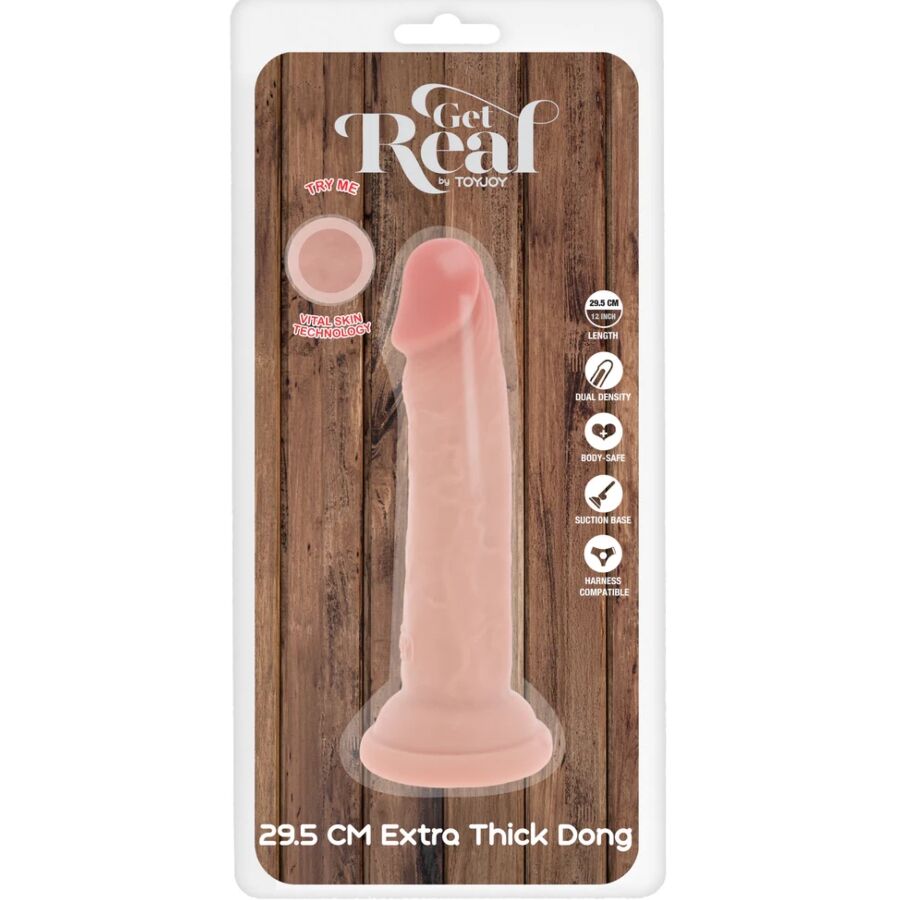 SEJA REAL - PÊNIS DE TPE DELUXE DE DUPLA DENSIDADE E ESPESSURA, 29,5 CM - Image 5