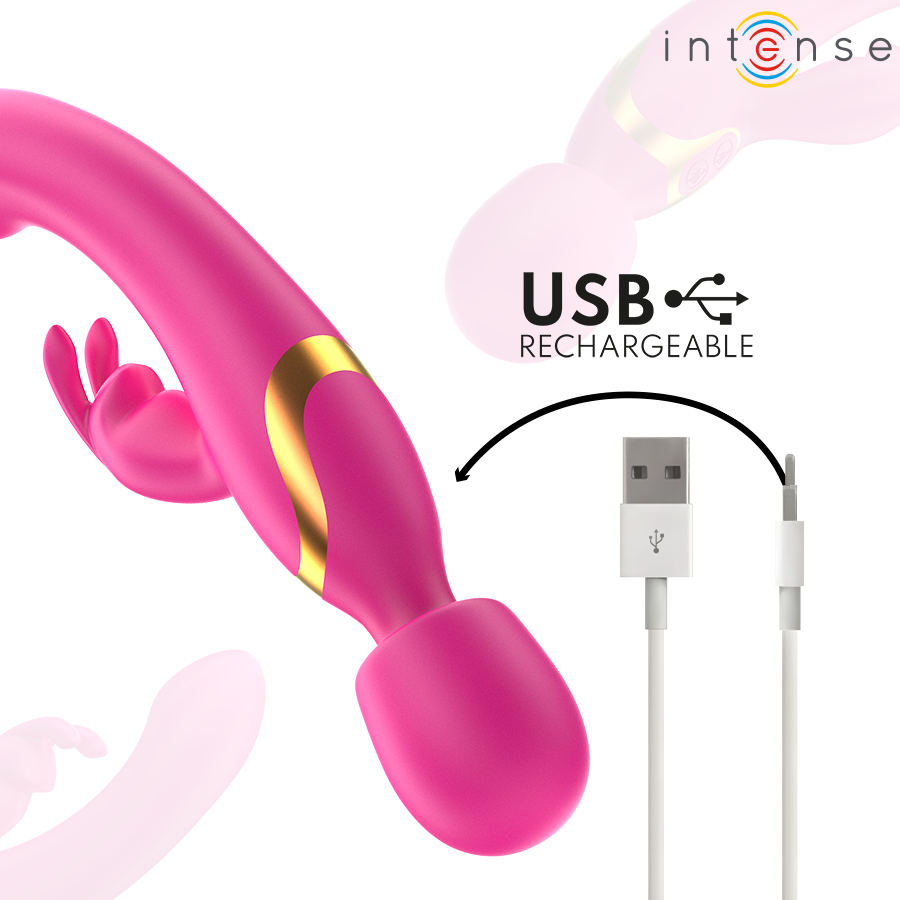 INTENSO - VIBRADOR DUPLO WINONA COELHO E VARINHA - Image 9