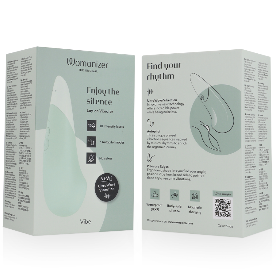 WOMANIZER - VIBE LAY-ON VIBRADOR SILENCIOSO SÁBIO - Image 7