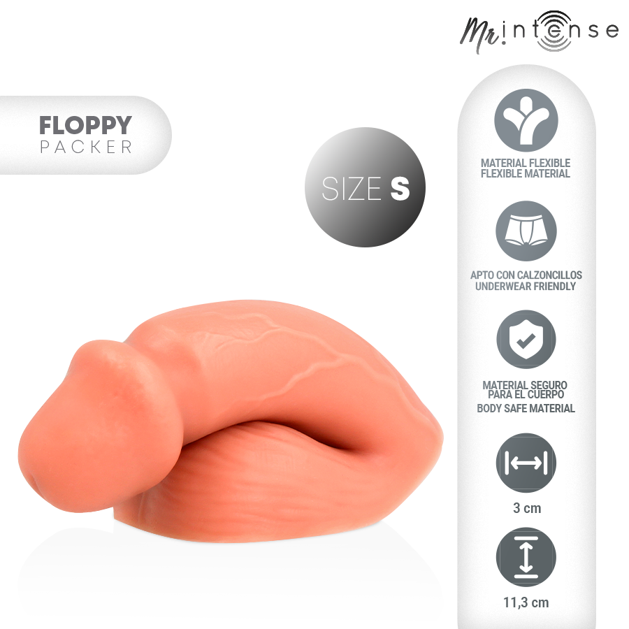 MR INTENSE – FLOPPY SIZE S REALISTIC PACKER